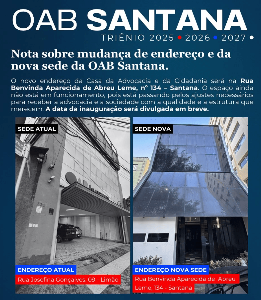 Nova sede OAB Santana